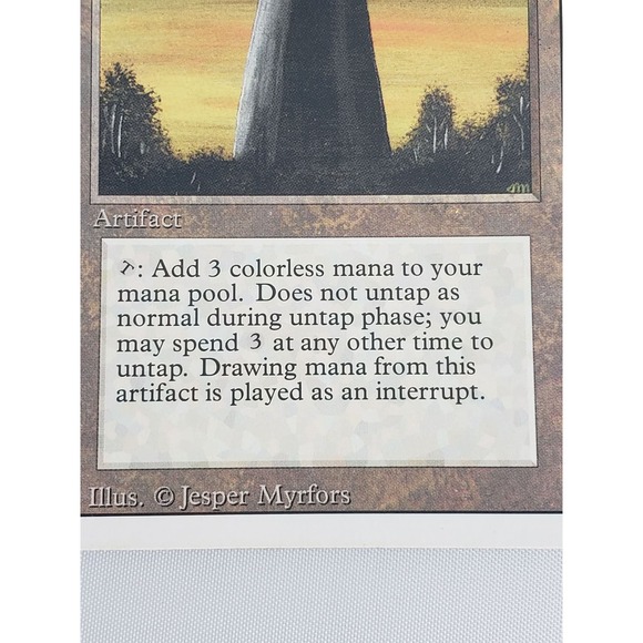 MTG Basalt Monolith Revised Edition 3rd Edition Artifact Magic Card 1994 - Picture 8 of 11